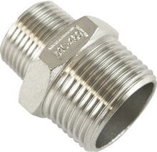 Reduziernippel Nr.341 1/2"x3/8" edelstahl-thumb-0 Reduziernippel Nr.341 1/2"x3/8" edelstahl-thumb-0