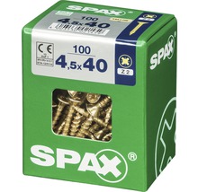 Schrauben 4,5x40 Millimeter in grüner Verpackung