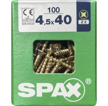 Spax Schrauben 4,5 x 40 Millimeter Packung