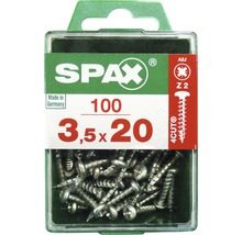 Spax Schrauben im 100er Pack, 3,5 x 20 mm