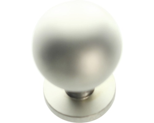 Möbelknopf aus Metall in Kugelform