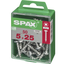 Spax Universalschrauben 5x25 mm, 50 Stück im Paket