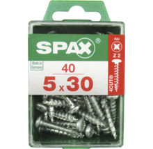 Spax Universalschrauben 5x30 mm, 40 Stück