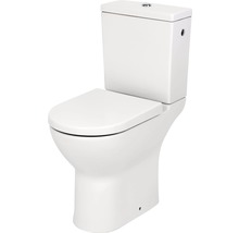 Erhöhtes Standtiefspülklosett Kombination VitrA S50 weiß glänzend HygieneGlaze mit WC-Sitz-thumb-0