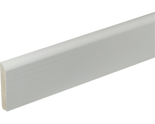 Sockelleiste SF377 Kiefer weiß lackiert 10 x 58 x 2400 mm Holzfußleiste