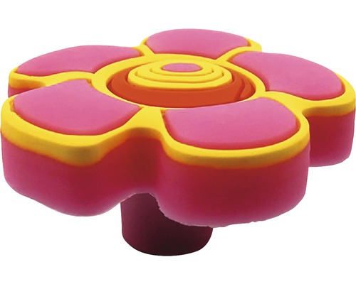 Möbelknopf in Blumenform