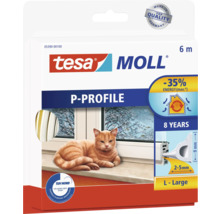 Tesa Moll Dichtungsprofil P-Profil zur Fensterabdichtung, Größe L