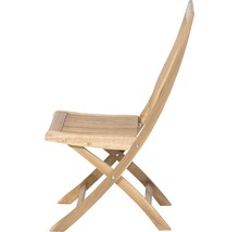 Holzklappstuhl Seitenansicht