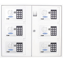 Schlüsselausgabesystem Rottner Keysystem 6 weiß, Außenmaß: B, H, T: 535x465x170 mm, Elektronikschloss-thumb-0