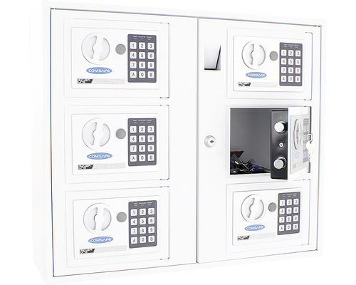 Schließfachanlage mit Zahlenschloss für sichere Aufbewahrung