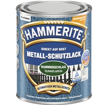 HAMMERITE Metall-Schutzlack Hammerschlag Dunkelgrün 750 ml-thumb-0