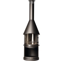 Gartenkamin aus Metall