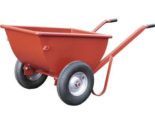 Zweirad Schubkarre für den Transport von Materialien im Garten und auf Baustellen.