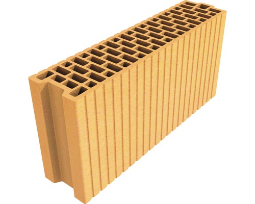 Planziegel 12x50x24,9 cm Ziegelstein mit Hohlräumen