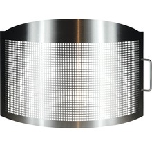 Feuerschutzgitter aus Metall mit Griff