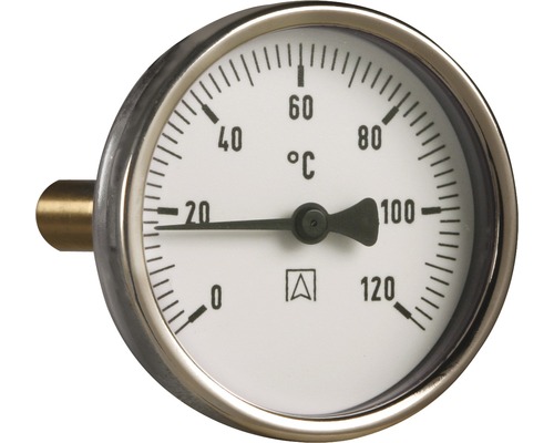 Zeigerthermometer 1/2" 0-120 °C