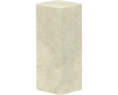 Eckenstäbchen Skandor PVC foliert nimbus beige SF422 16,5x16,5x40 mm 2 Stück Rechteckiger Schleifblock