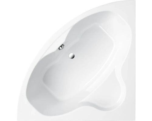 Eckbadewanne aus Sanitäracryl, Draufsicht