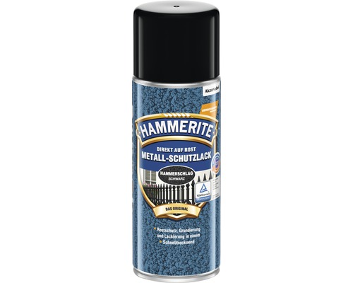 HAMMERITE Metall-Schutzlack Hammerschlag Schwarz 400 ml HAMMERITE Metall-Schutzlack Hammerschlag Schwarz 400 ml