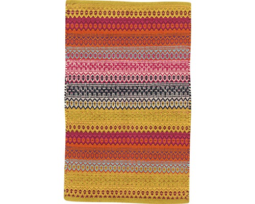 Fleckerl-Teppich Senegal multicolor 50x80 cm-0