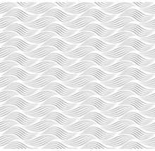 Wellenförmiges Design für Wandgestaltung