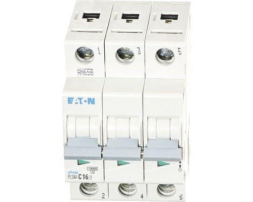Leitungsschutzschalter Eaton 16A 3C Dreifach Leitungsschutzschalter von Eaton