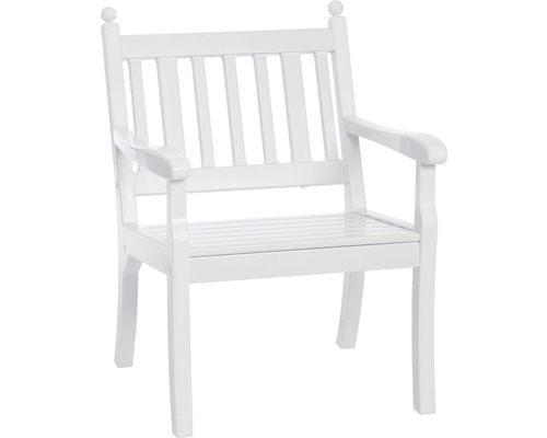 Gartenstuhl mit Armlehnen aus Holz