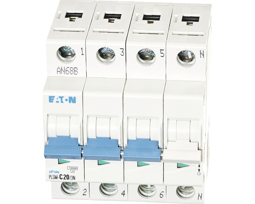 Leitungsschutzschalter Eaton 20A 3N B Eaton Leitungsschutzschalter