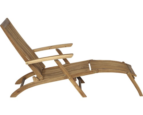 Holzliege für den Garten
