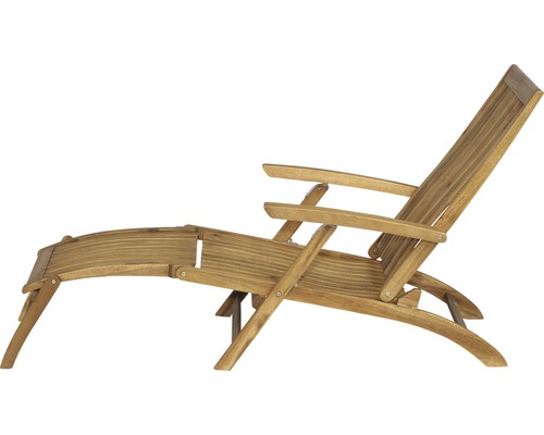 Holzliege für den Garten
