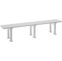 Garderobenbank mit Lattenrost und Untergestell