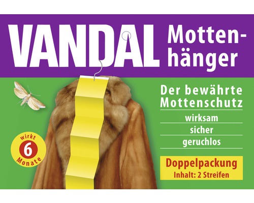 Mottenanhänger Vandal, 2 Stk