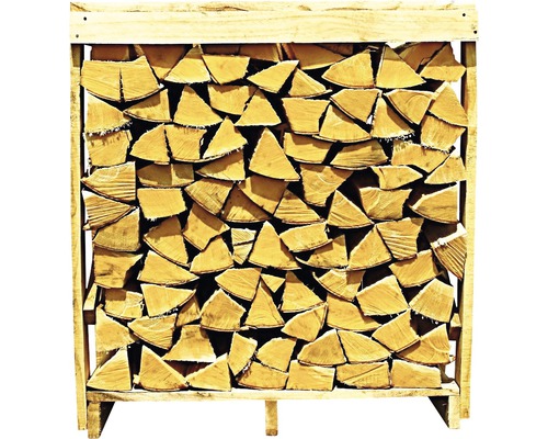 Brennholz Buche halbfrisch 33 cm 1,0 Raummeter ca. 550kg auf Palette
