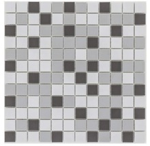 Quadratische Mosaikfliese aus Keramik