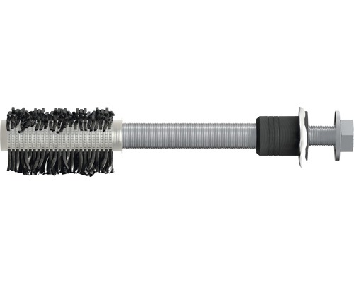 Abstandsmontagesystem Tox Thermo Proof Plus M16x300 mm 2 Stück Bürstenwalze zur Reinigung von Pflastersteinen und Fugen