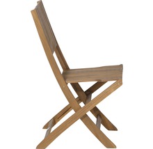 Holzklappstuhl Seitenansicht