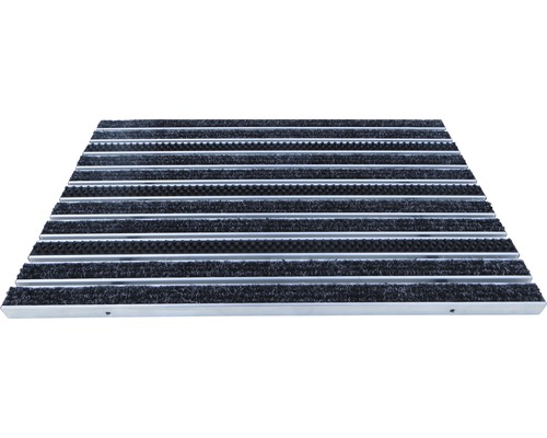 Fußmatte mit Bürsten und Aluminiumprofilen