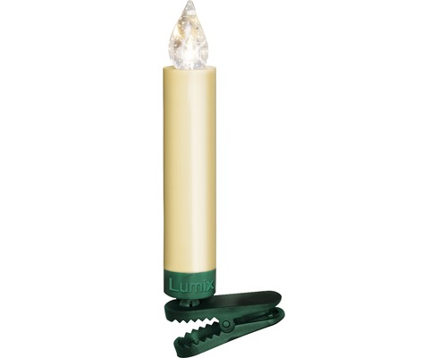 LED-Kerze mit Clip zur Dekoration