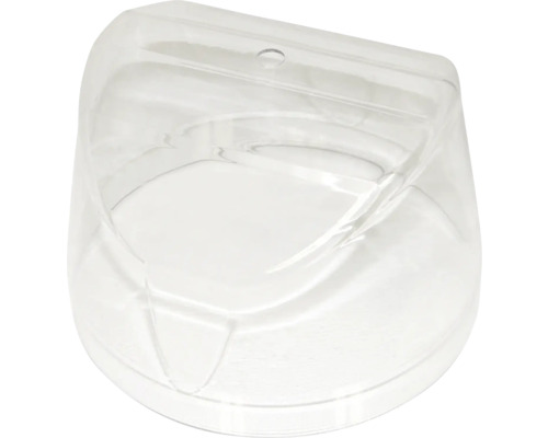 Duschkabinenabdeckung aus transparentem Kunststoff