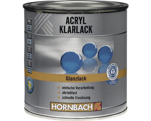 HORNBACH Acryl Klarlack glänzend 2 l