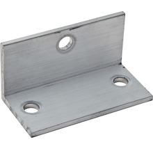 Winkelverbinder aus Metall mit Bohrlöchern