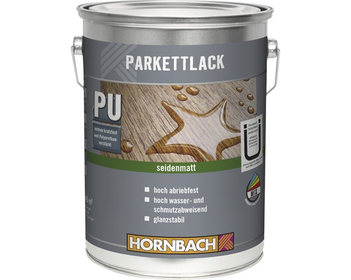 HORNBACH Holzlack Parkettlack seidenmatt 5 l-0