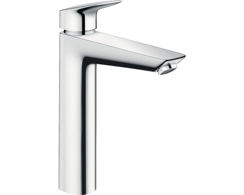 Waschtischarmatur hansgrohe Logis 190 mit hohem Auslauf 71090000 chrom glänzend Waschtischarmatur aus Metall