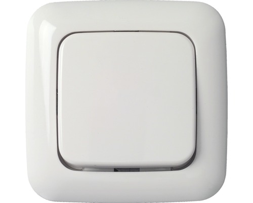 Einpoliger Lichtschalter für die Wandmontage