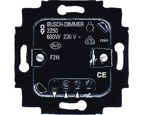 Dimmer-Einsatz Busch 2250 U, 60-600 Watt