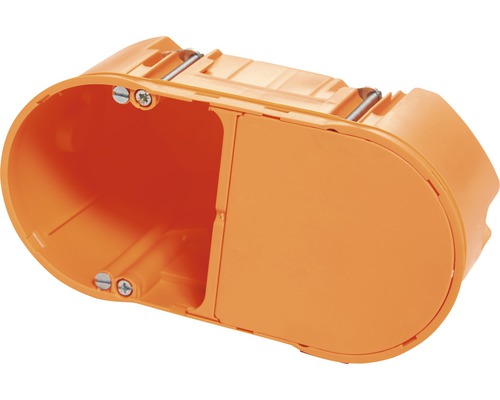 Electronic-Gerätedose für Hohlwand orange Electronic-Gerätedose für Hohlwand orange
