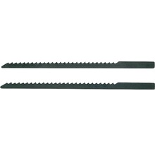 Zwei Stichsägeblätter aus Metall