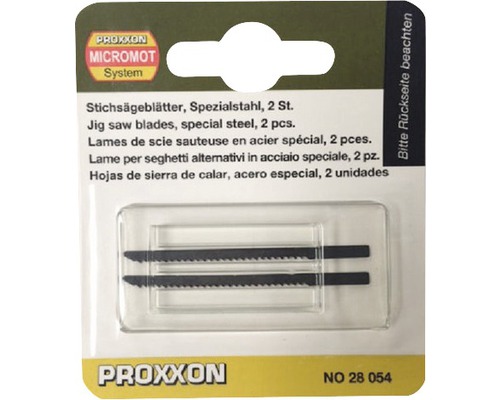 Proxxon Stichsägeblätter aus Spezialstahl, 2 Stück