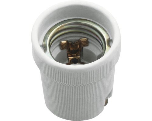 Keramikfassung e2 0,5-2,5 mm², 1 Stück, grau E27 Lampenfassung aus Keramik