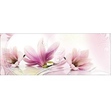 Dekoratives Magnolienblüten Motiv für Wandgestaltung